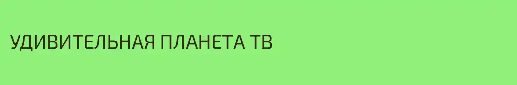 УДИВИТЕЛЬНАЯ ПЛАНЕТА ТВ